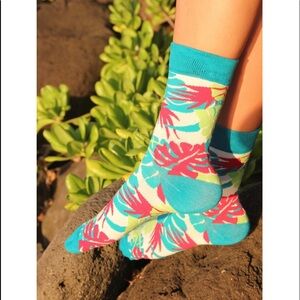 Northern Sole Winter Palm Socks.
